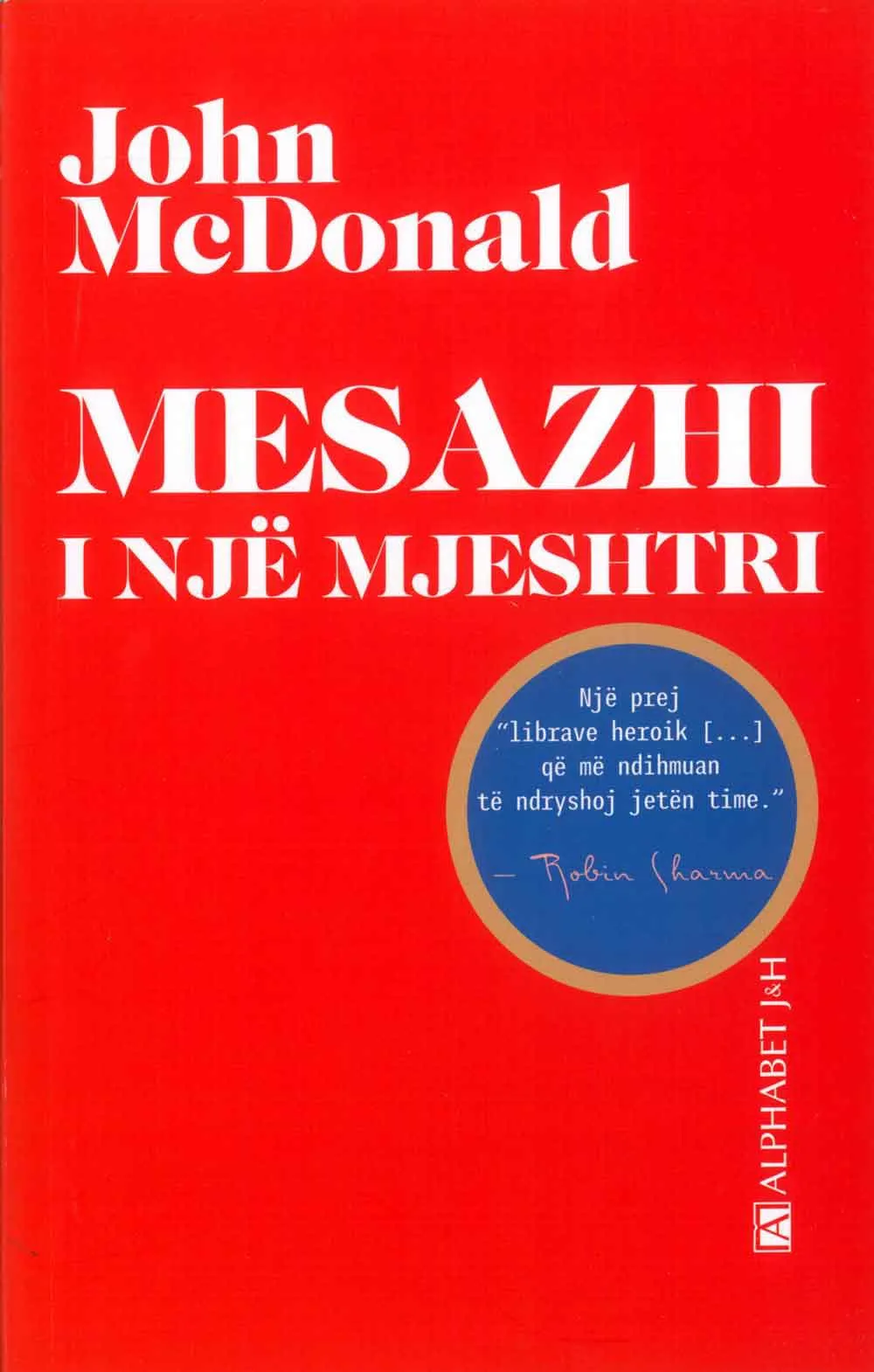 Mesazhi i një mjeshtri – libër psikologjik
