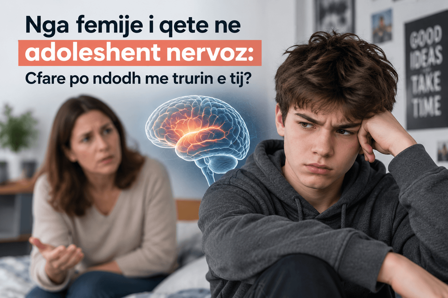 From Calm Child to Irritable Teenager: What Is Happening in Their Brain?