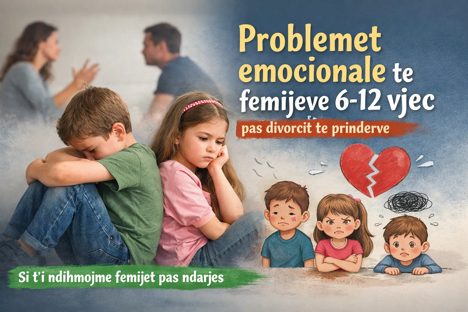problemet emocionale te femijeve pas divorcit