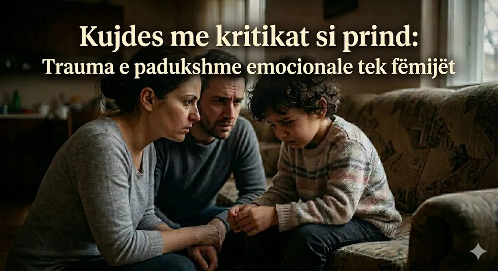 trauma e femijeve dhe prindi kritik