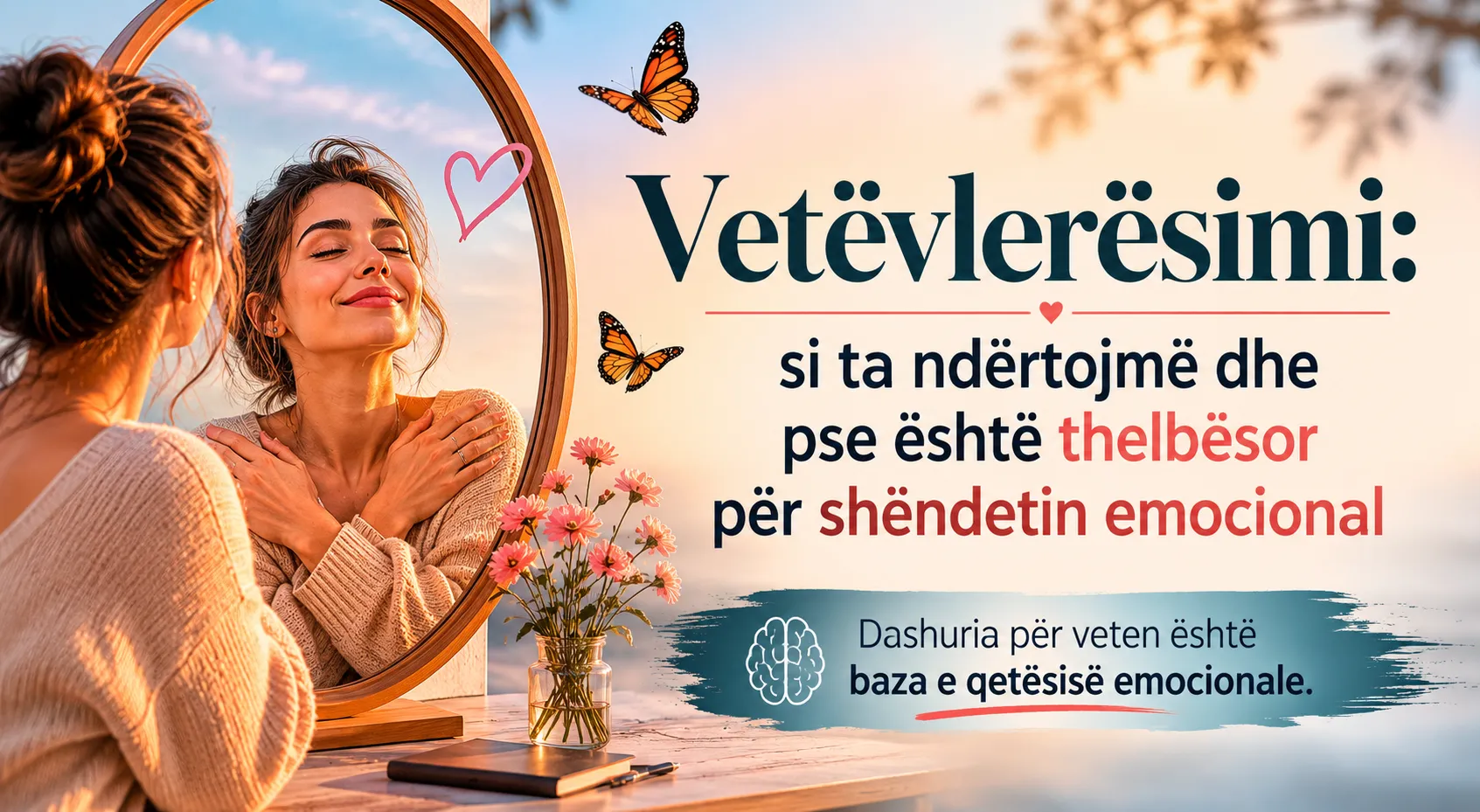 Vetevleresimi: si ta ndertojme dhe pse eshte thelbesor per shendetin emocional