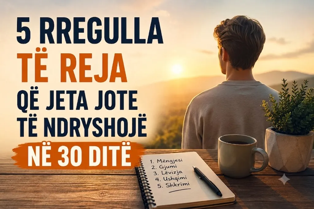 rregulla qe te ndryshojne jeten
