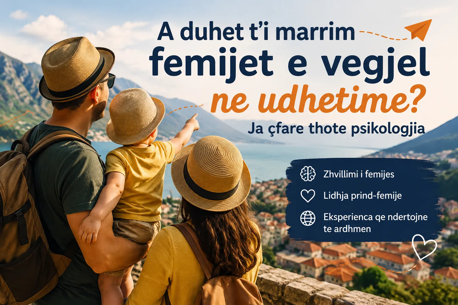 udhetime me femijet e vegjel