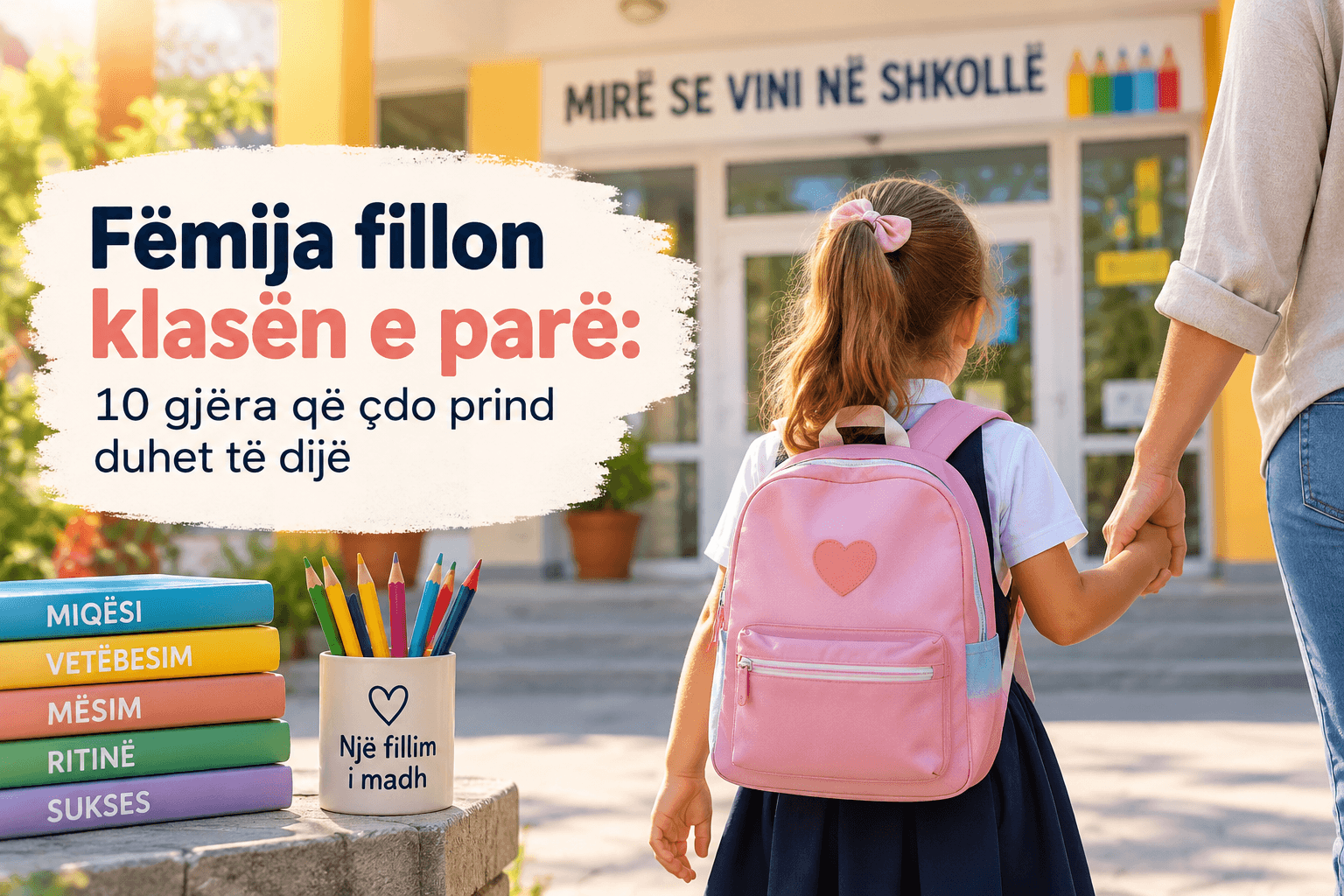 Femija fillon klasen e pare: 10 gjera qe cdo prind duhet te dije